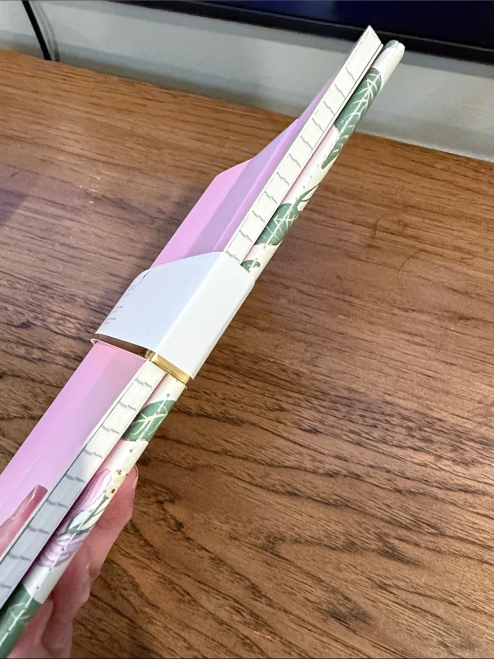 Papyrus branded pink
